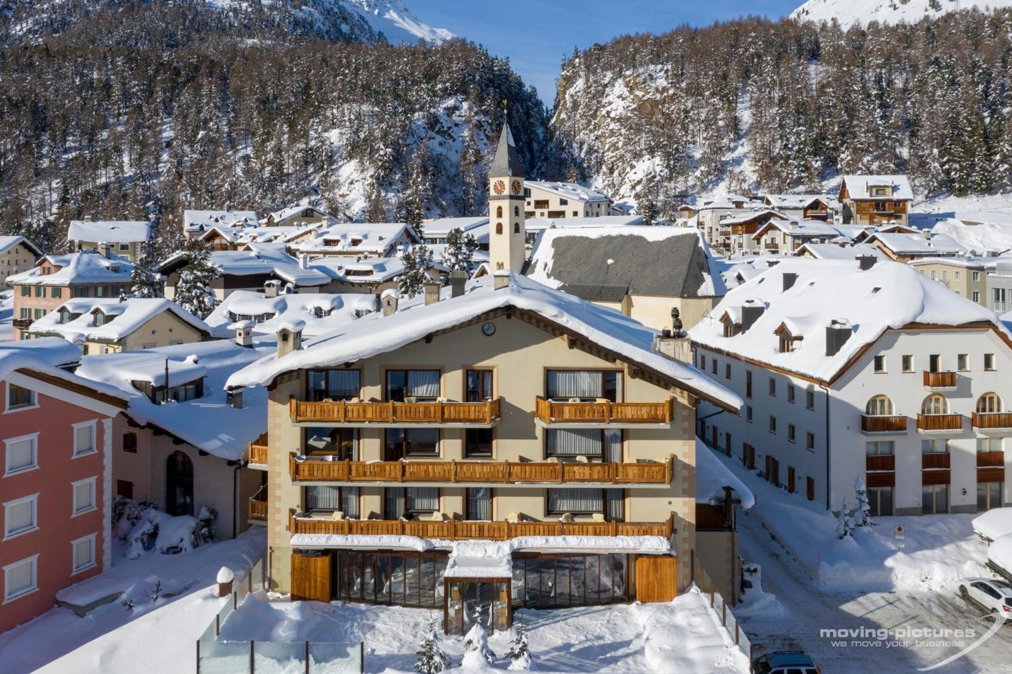 Albana Hotel Silvaplana Exterior photo